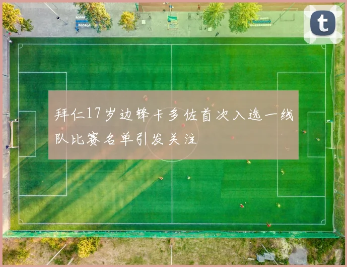 拜仁17岁边锋卡多佐首次入选一线队比赛名单引发关注